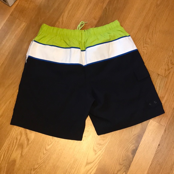 Nautica Swim Trunks Large Blue Lomé - Picture 2 of 7